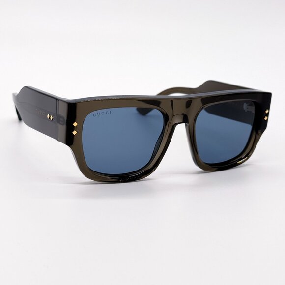 NEW AUTHENTIC GG1262S 003 GUCCI UNISEX SHIELD SUNGLASSES - Picture 10 of 14